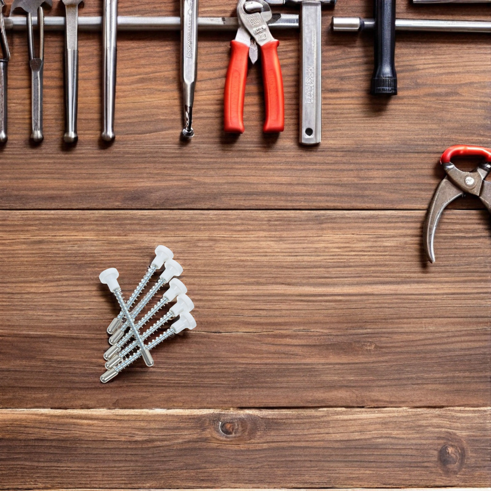Furniture And Hardware - ชุดอุปกรณ์เปลี่ยนอะไหล่เตียงเด็ก 6 ชิ้น พร้อมสปริงเหล็กปรับระดับได้และหมุดล็อกสำหรับราวเตียงและเฟอร์นิเจอร์ในห้องเด็ก