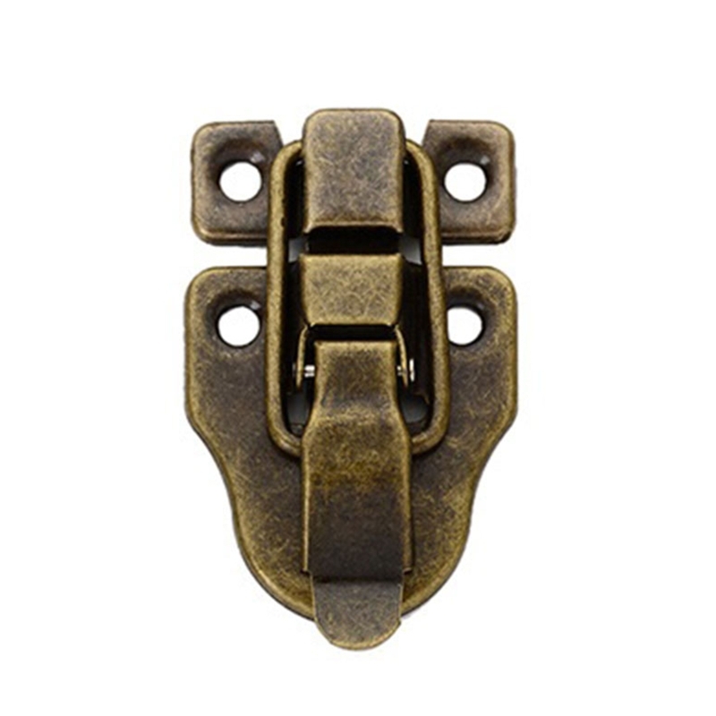 Furniture And Hardware Shop - กล่องเครื่องประดับโบราณล็อคสำหรับสลักกล่องไม้ตกแต่งหัวเข็มขัดล็อคง่ายต่อการIns