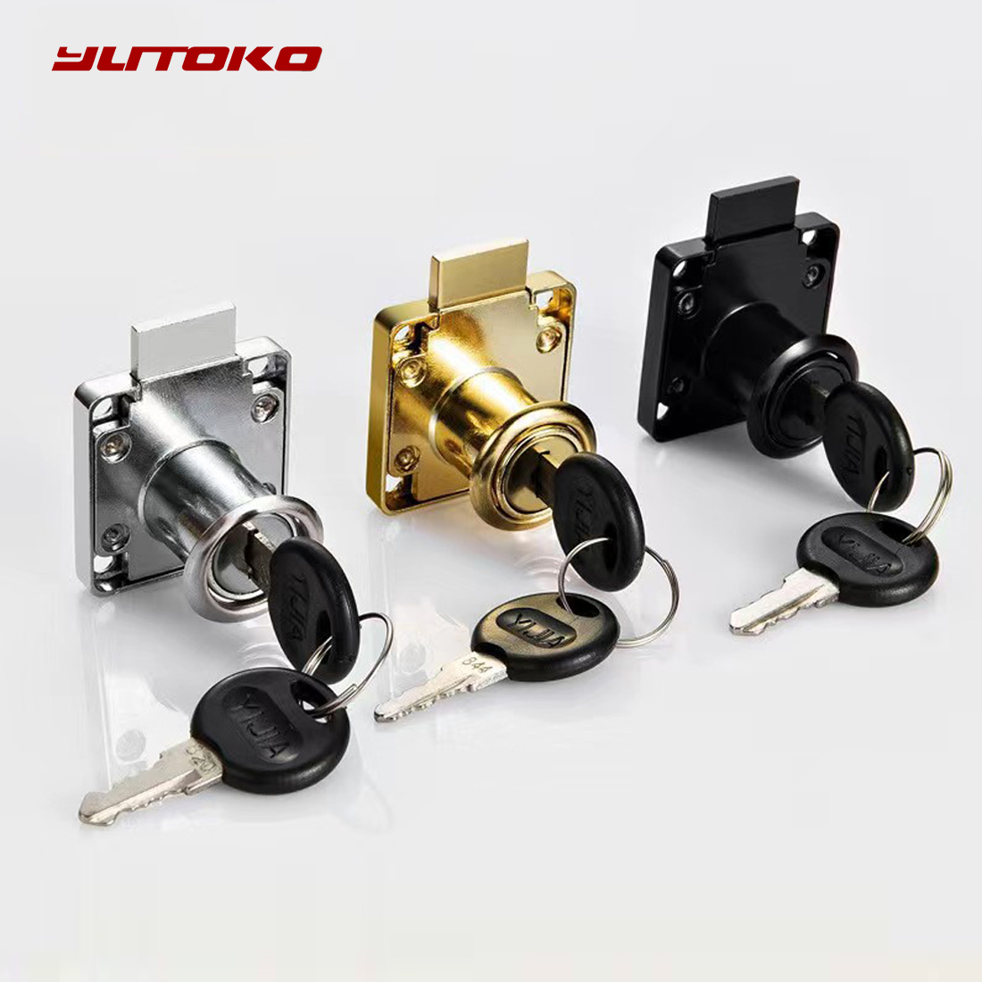 Furniture Hardware Suppliers - Yutoko คุณภาพสูงโต๊ะลิ้นชักล็อคตู้เสื้อผ้าล็อคตู้ล็อคเฟอร์นิเจอร์ Cam Locks