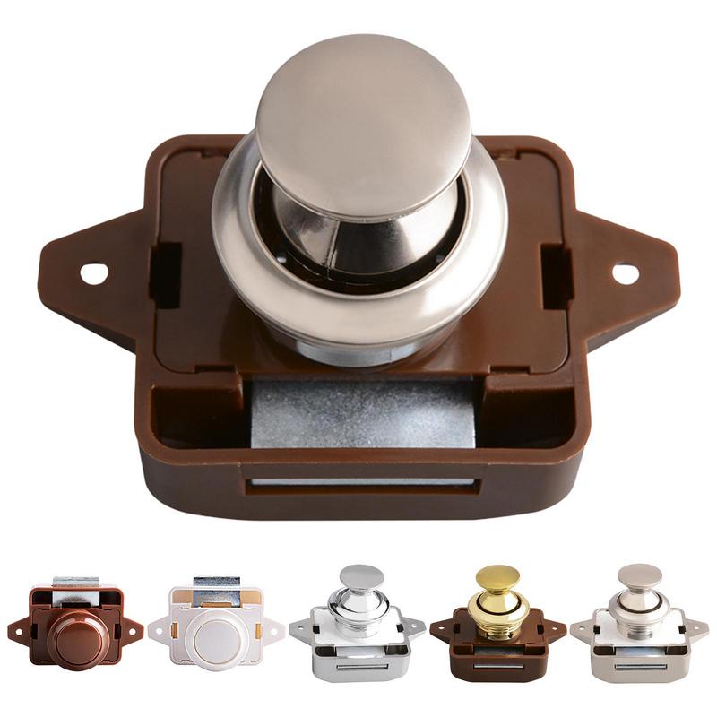 Furniture Hardware Knobs - Camper รถ Push ปุ่มสลักล็อค RV Motorhome