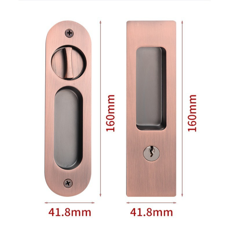 ล็อคประตูบานเลื่อน ล็อคประตูแบ - Zinc Furniture Hardware บทวิจารณ์และราคา