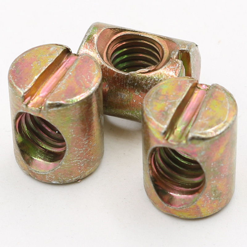 น็อตทรงกระบอกแบบมีร่อง ทำจากเห - Furniture Hardware Barrel Nut บทวิจารณ์และราคา