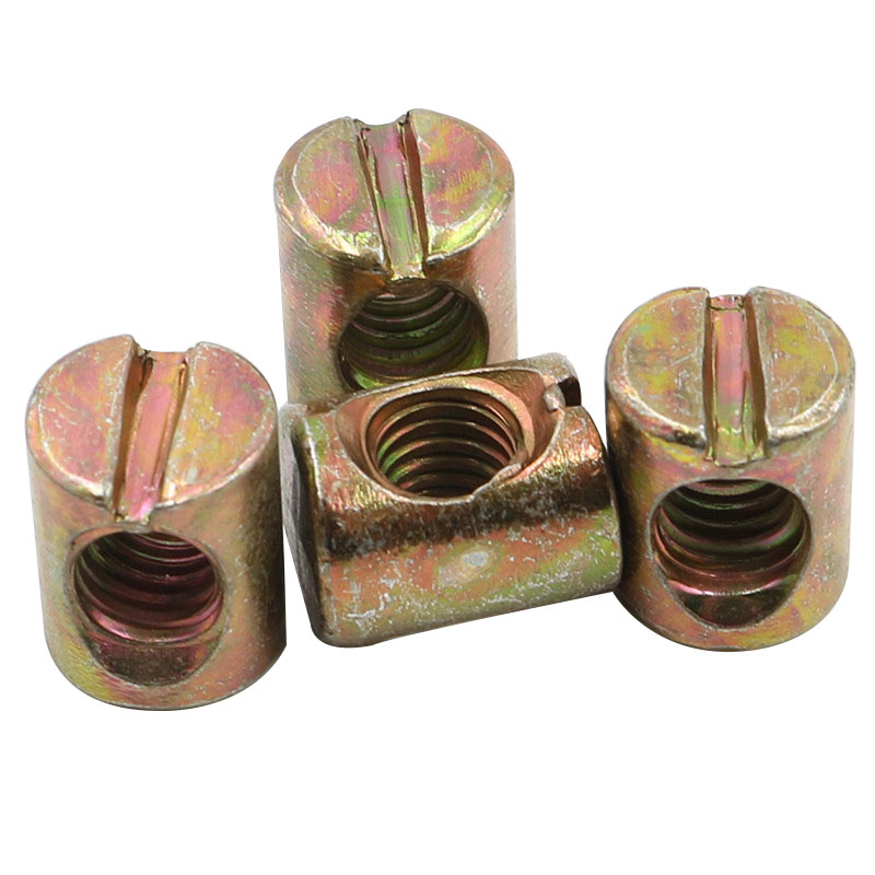 น็อตทรงกระบอกแบบมีร่อง ทำจากเห - Furniture Hardware Barrel Nut บทวิจารณ์และราคา