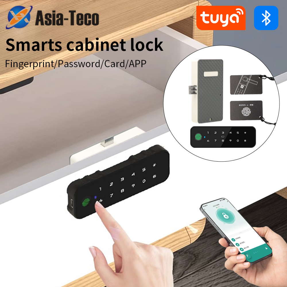 Tuya บลูทูธสมาร์ทตู้ไม้ล็อคลาย - Furniture And Hardware บทวิจารณ์และราคา