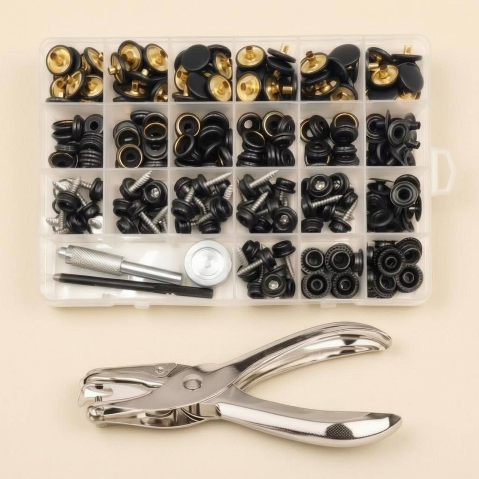 ชุดเครื่องมือติดกระดุมแบบสแนป  - Furniture And Hardware บทวิจารณ์และราคา