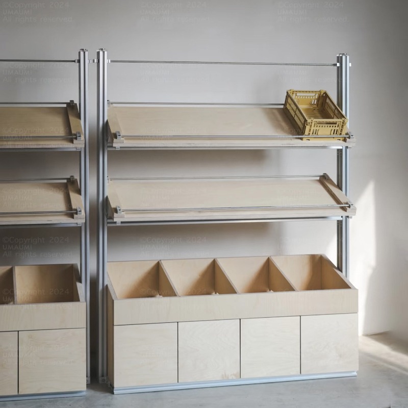 ชั้นวางสินค้าอลูมิเนียมแบบตั้ง - Furniture And Hardware Shop บทวิจารณ์และราคา