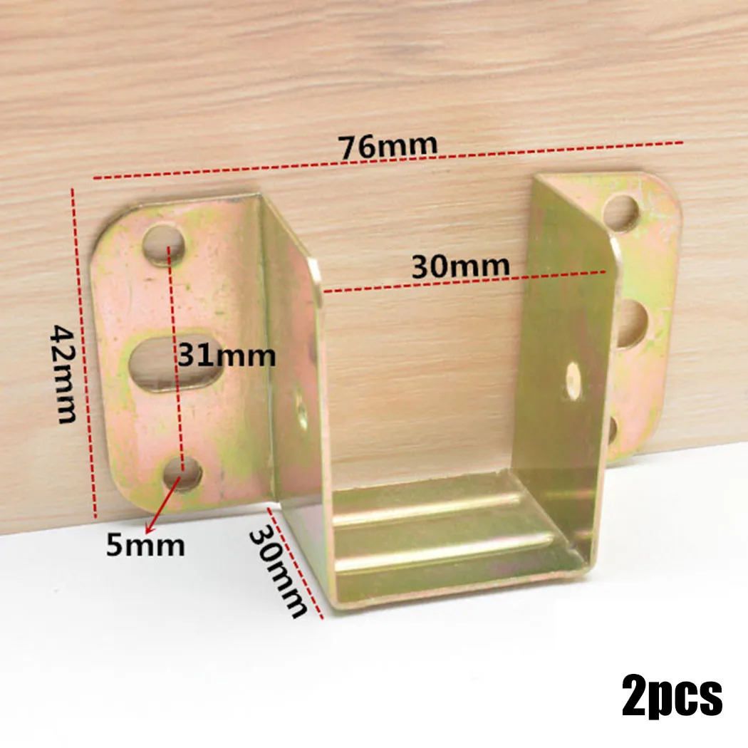 2pcs U รูปโลหะวงเล็บเตียงเตียง - Furniture Hardware Suppliers บทวิจารณ์และราคา
