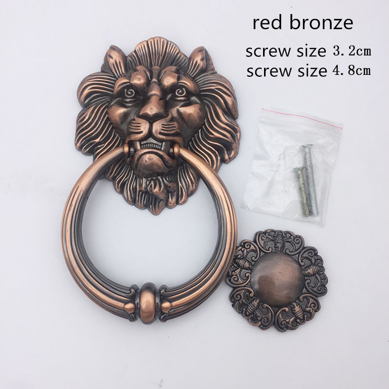 ที่เคาะประตูหัวสิงโตทองสัมฤทธิ - Furniture Hardware Knobs บทวิจารณ์และราคา