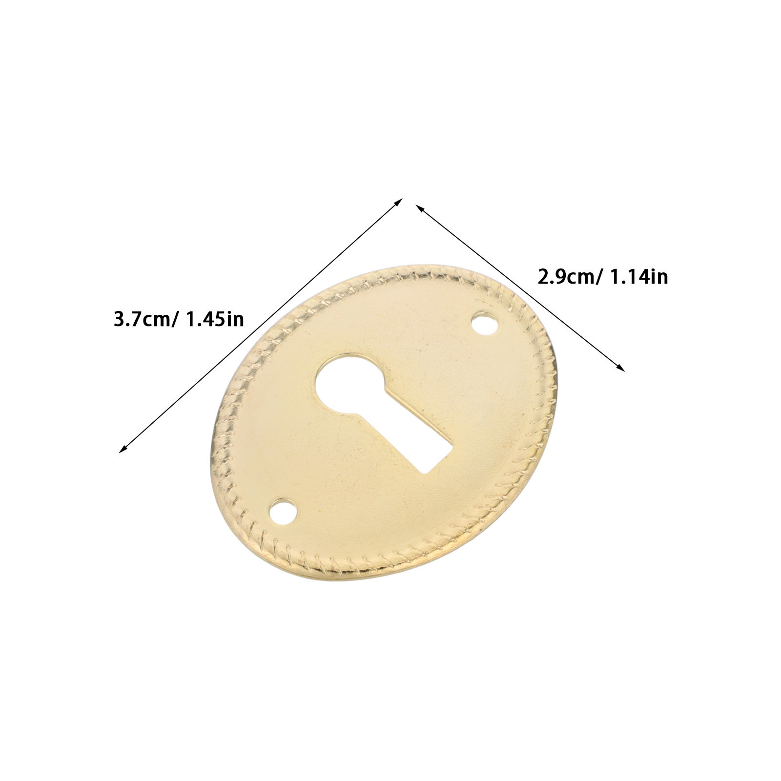 ฝาครอบรูกุญแจรูปวงรีสไตล์วินเท - Furniture Hardware Covers บทวิจารณ์และราคา