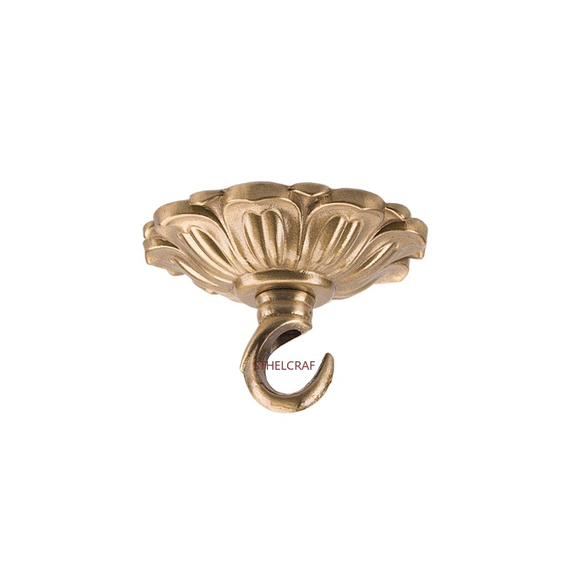 ตะขอทองเหลืองคุณภาพสูง 1 ชิ้น  - Zinc Furniture Hardware บทวิจารณ์และราคา