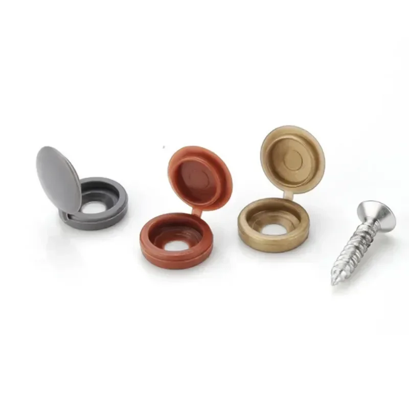 บานพับพลาสติกสกรูฝาครอบพับ Sna - Furniture Hardware Covers บทวิจารณ์และราคา