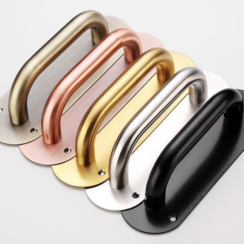 ประตูสแตนเลสฮาร์ดแวร์จับเลื่อน - Furniture Hardware Knobs บทวิจารณ์และราคา
