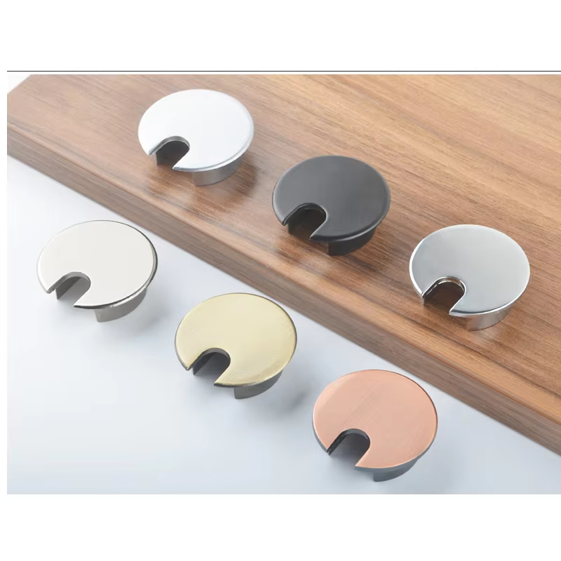 แผ่นปิดรูสายไฟทรงกลมโลหะผสมสัง - Furniture Hardware Covers บทวิจารณ์และราคา