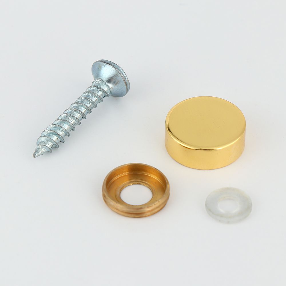 4ชุดกระจกตัวยึดสกรูตกแต่งเล็บโ - Furniture Hardware Covers บทวิจารณ์และราคา