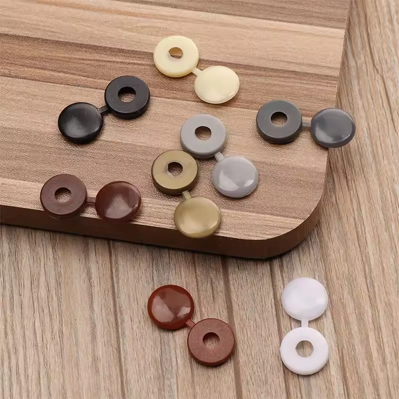 ฝาครอบสกรู 100 ชิ้น ฝาครอบตกแต - Furniture Hardware Covers บทวิจารณ์และราคา