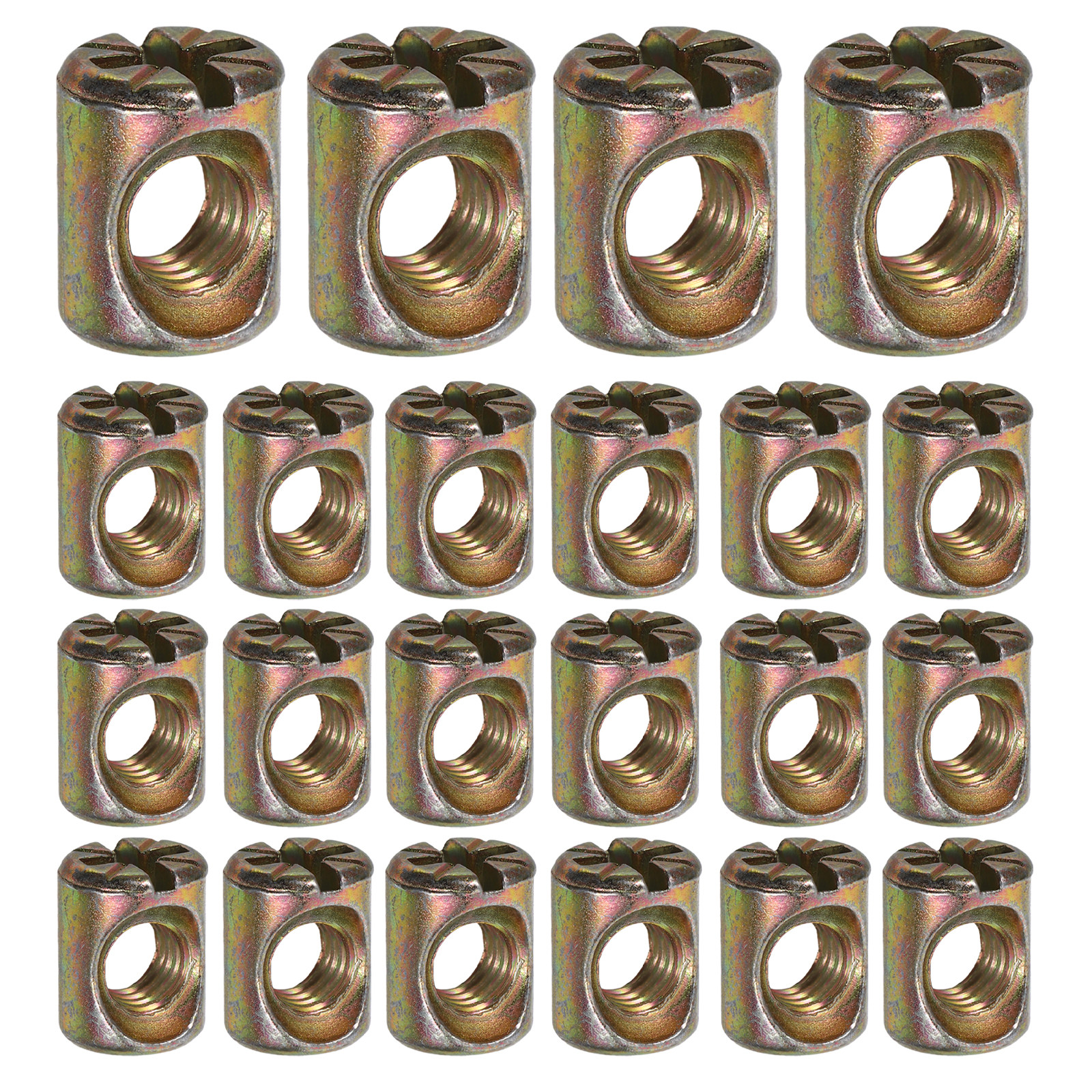 ชุดอุปกรณ์ยึดเฟอร์นิเจอร์ 50 ช - Furniture Hardware Barrel Nut บทวิจารณ์และราคา