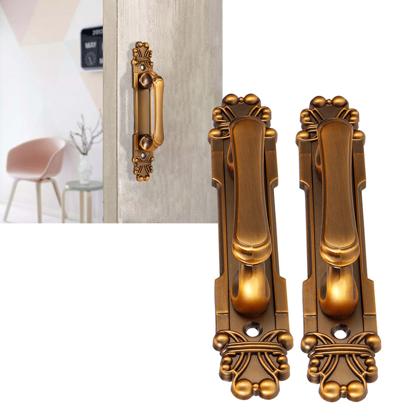 2 ชิ้น/เซ็ตยุโรปสไตล์โบราณสังก - Furniture Hardware Knobs บทวิจารณ์และราคา