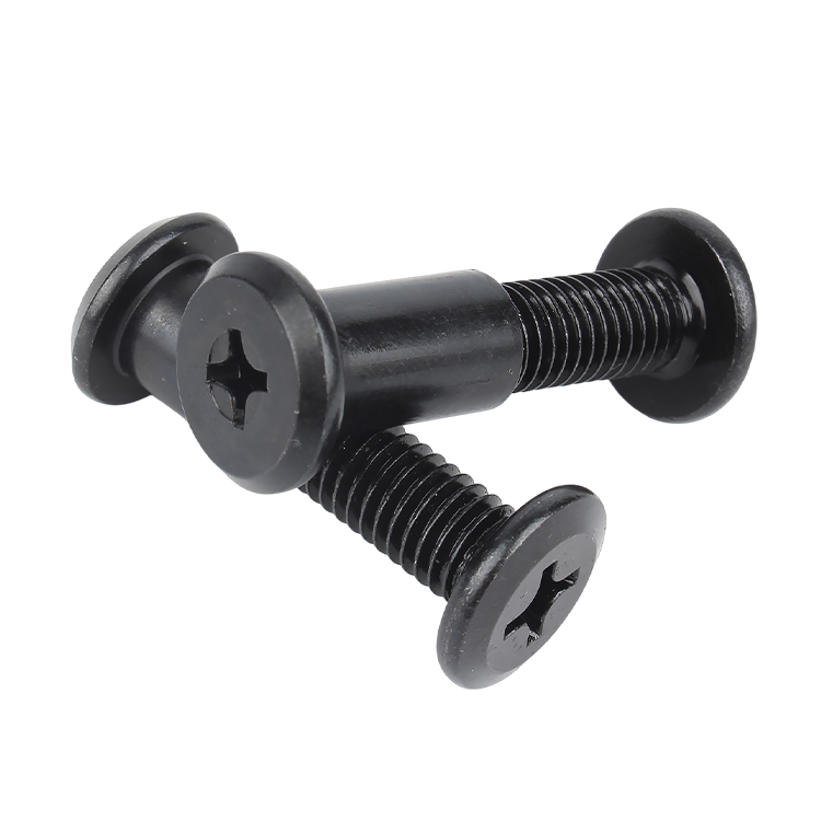สกรูชิคาโก้เหล็กคาร์บอนสีดำ M6 - Furniture Hardware Barrel Nut บทวิจารณ์และราคา
