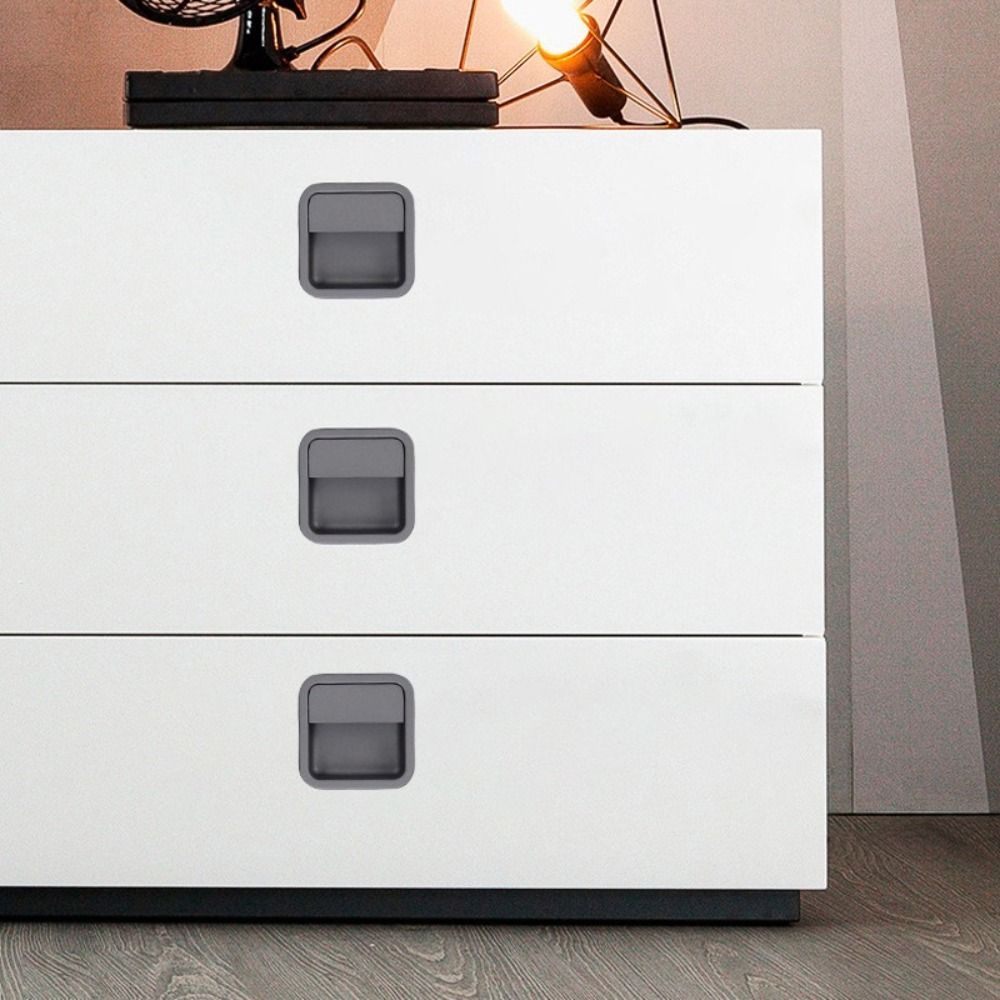 มือจับประตูแบบฝังทำจากอลูมิเนี - Furniture Hardware Knobs บทวิจารณ์และราคา