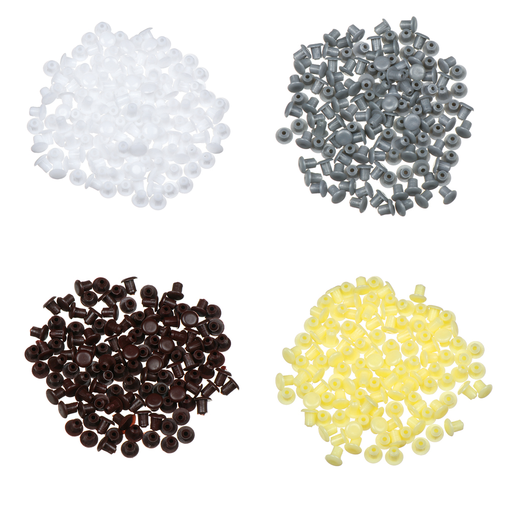 100Pcs พลาสติก5Mm Hole ตกแต่งห - Furniture Hardware Covers บทวิจารณ์และราคา