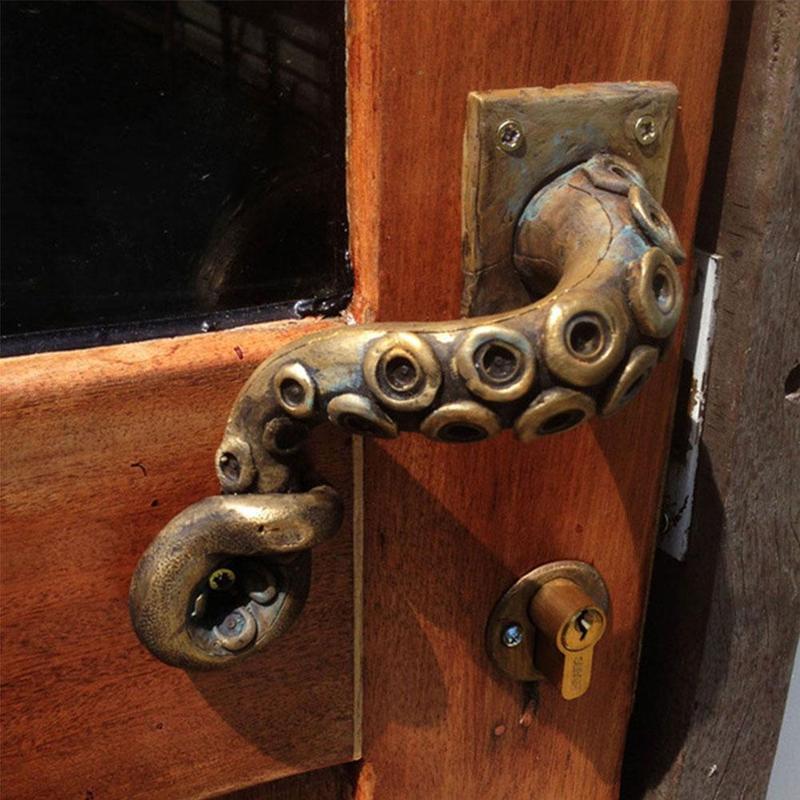 Vintage Octopus ลูกบิดประตูสัต - Furniture Hardware Knobs บทวิจารณ์และราคา
