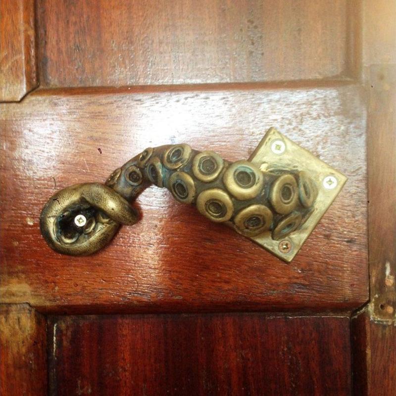 Vintage Octopus ลูกบิดประตูสัต - Furniture Hardware Knobs บทวิจารณ์และราคา
