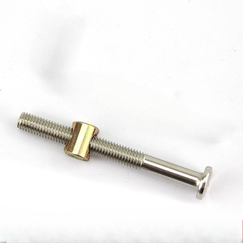 ชุดสกรูและน็อตเหล็กกล้าคาร์บอน - Furniture Hardware Barrel Nut บทวิจารณ์และราคา