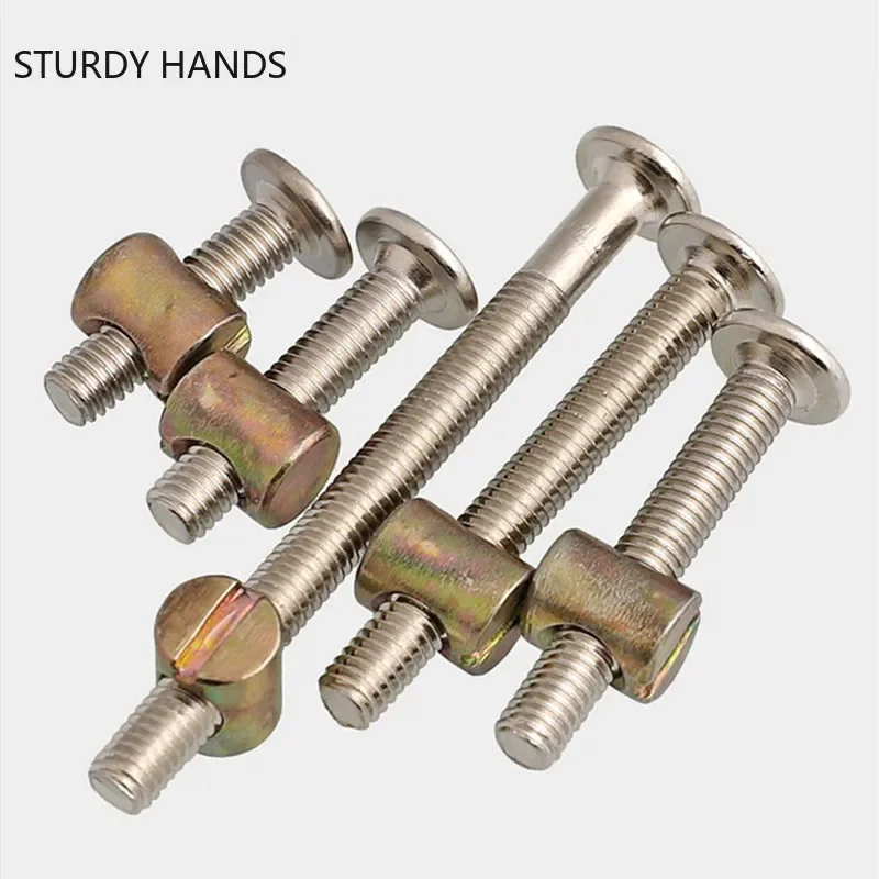 ชุดน็อตและสลักเกลียวสำหรับเฟอร - Furniture Hardware Barrel Nut บทวิจารณ์และราคา