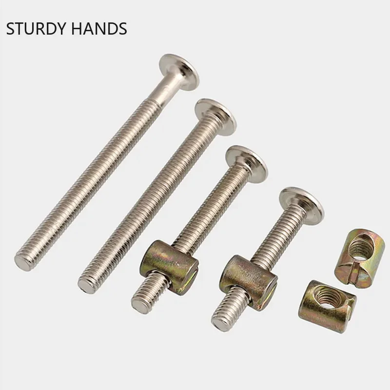 ชุดน็อตและสลักเกลียวสำหรับเฟอร - Furniture Hardware Barrel Nut บทวิจารณ์และราคา