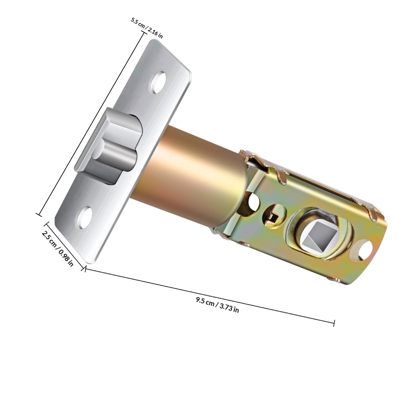 อุปกรณ์ล็อคประตูแบบปรับได้ อะไ - Zinc Furniture Hardware บทวิจารณ์และราคา