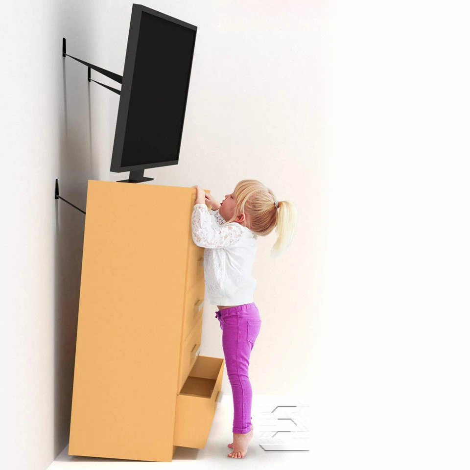 สายรัดยึดทีวีแบบปรับได้ 2 ชิ้น - Furniture Hardware Suppliers บทวิจารณ์และราคา