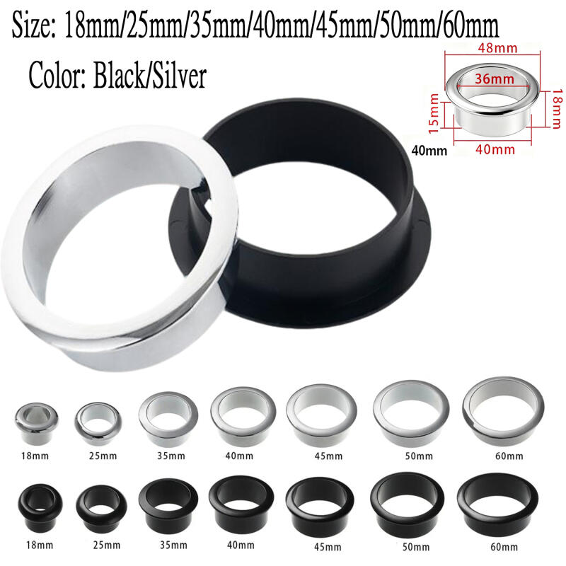 ฝาปิดรูสายเคเบิลโลหะผสมสังกะสี - Furniture Hardware Outlet บทวิจารณ์และราคา