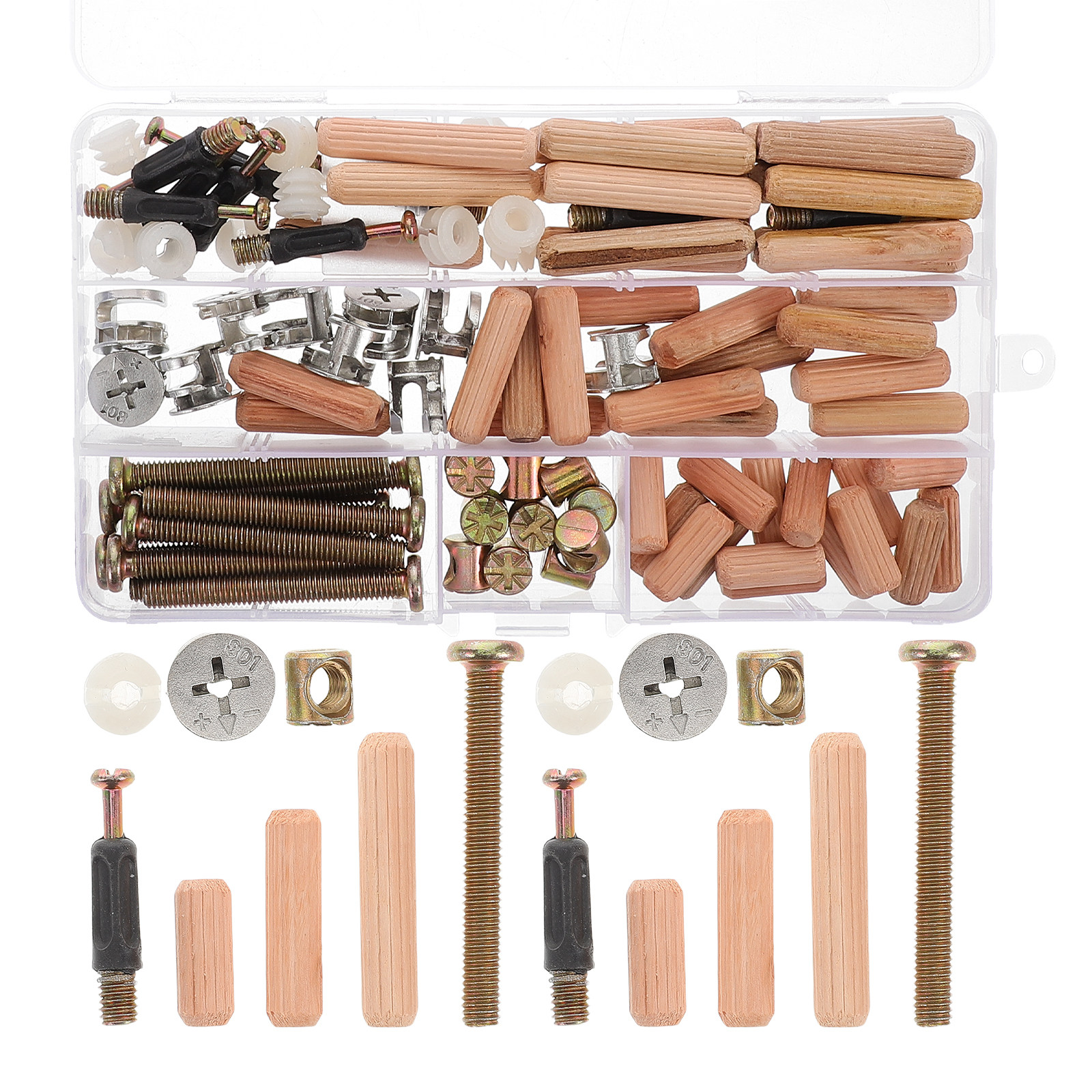 ชุดอุปกรณ์เปลี่ยนอะไหล่เฟอร์นิ - Furniture Hardware Barrel Nut บทวิจารณ์และราคา