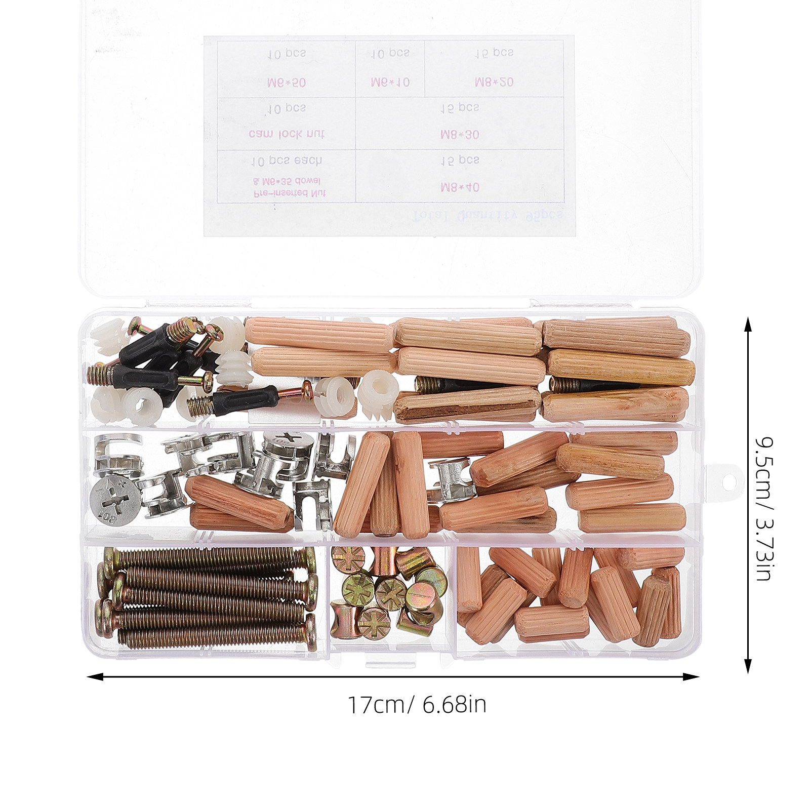 ชุดอุปกรณ์เปลี่ยนอะไหล่เฟอร์นิ - Furniture Hardware Barrel Nut บทวิจารณ์และราคา