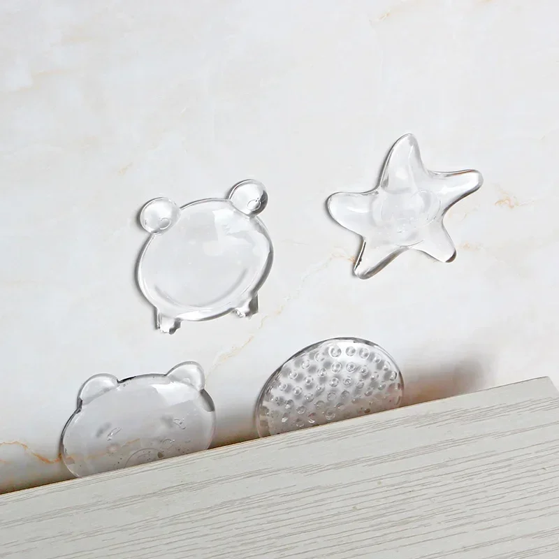 2pcs Mute ประตูกันชนกันชนยาง s - Furniture Hardware Knobs บทวิจารณ์และราคา