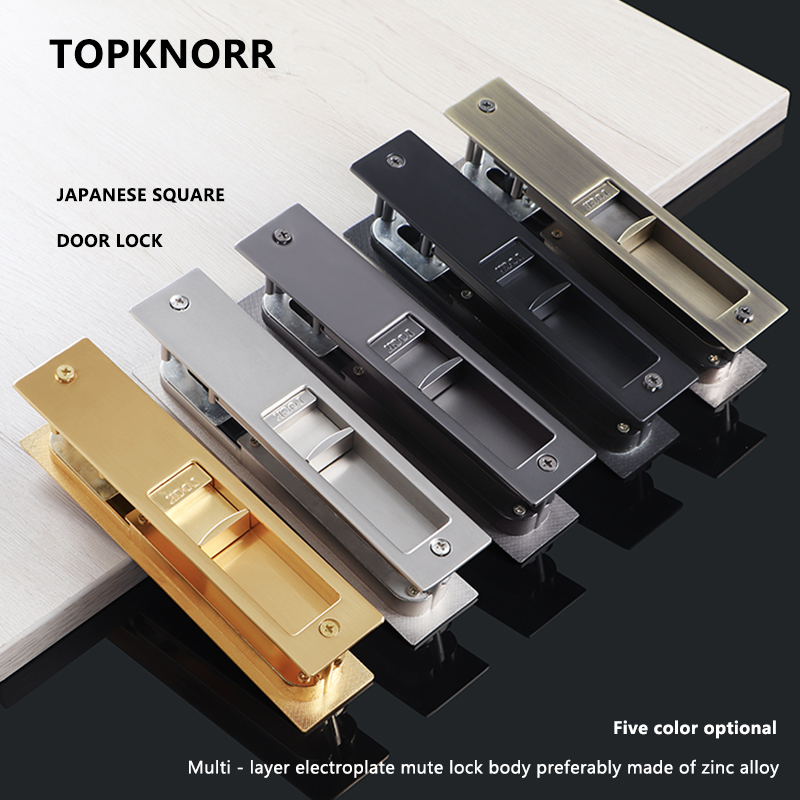 ตัวล็อคประตูบานเลื่อนแบบซ่อน   - Zinc Furniture Hardware บทวิจารณ์และราคา
