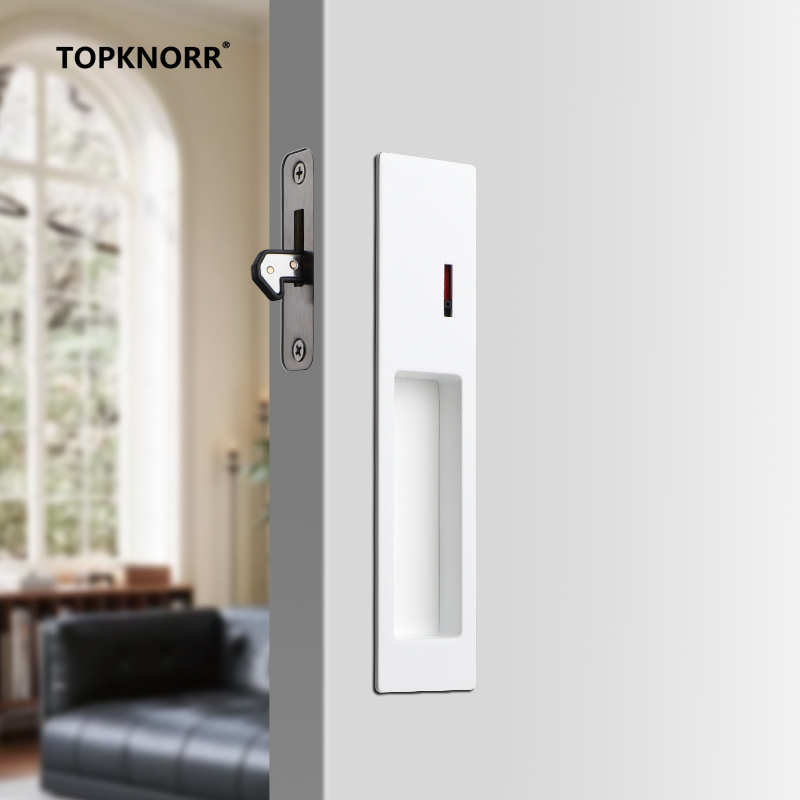 ตัวล็อคประตูบานเลื่อนแบบซ่อน   - Zinc Furniture Hardware บทวิจารณ์และราคา