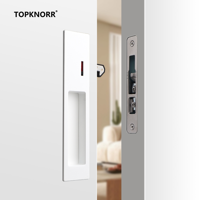 ตัวล็อคประตูบานเลื่อนแบบซ่อน   - Zinc Furniture Hardware บทวิจารณ์และราคา