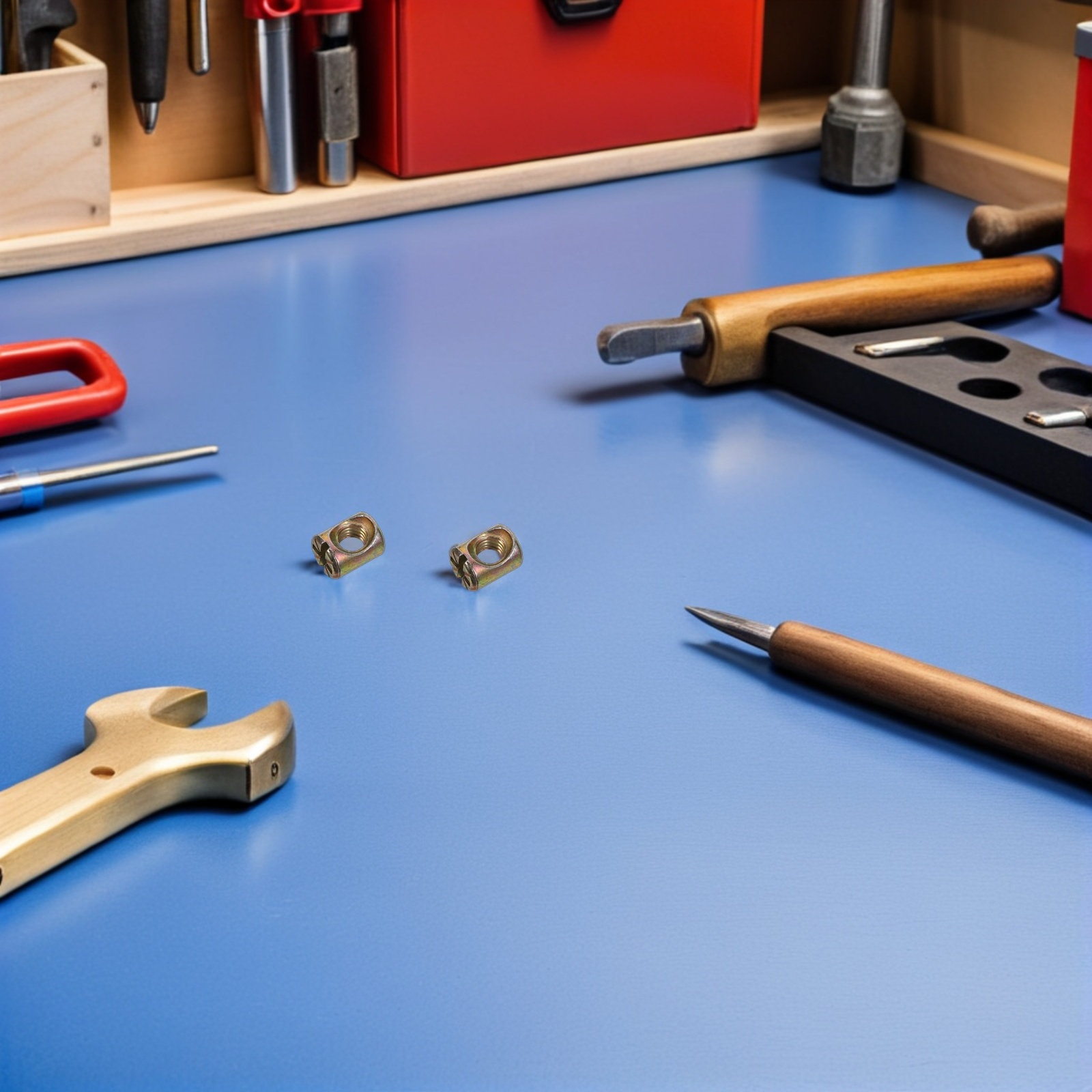 ชุดน็อตเกลียวปล่อย M6 จำนวน 50 - Furniture Hardware Barrel Nut บทวิจารณ์และราคา