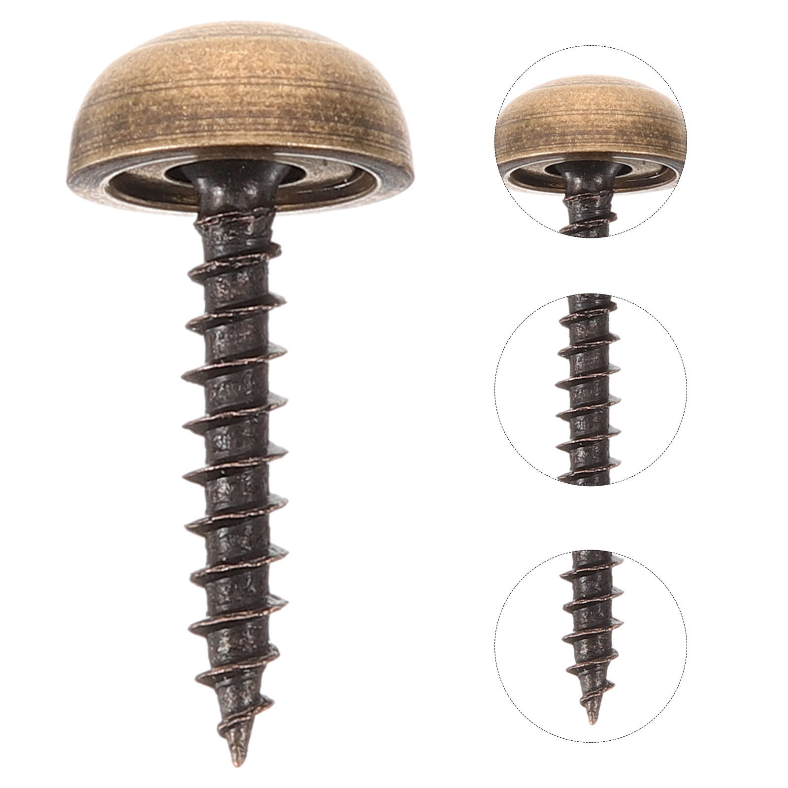 8 ชิ้น 13 มิลลิเมตรทองเหลืองทอ - Furniture Hardware Covers บทวิจารณ์และราคา