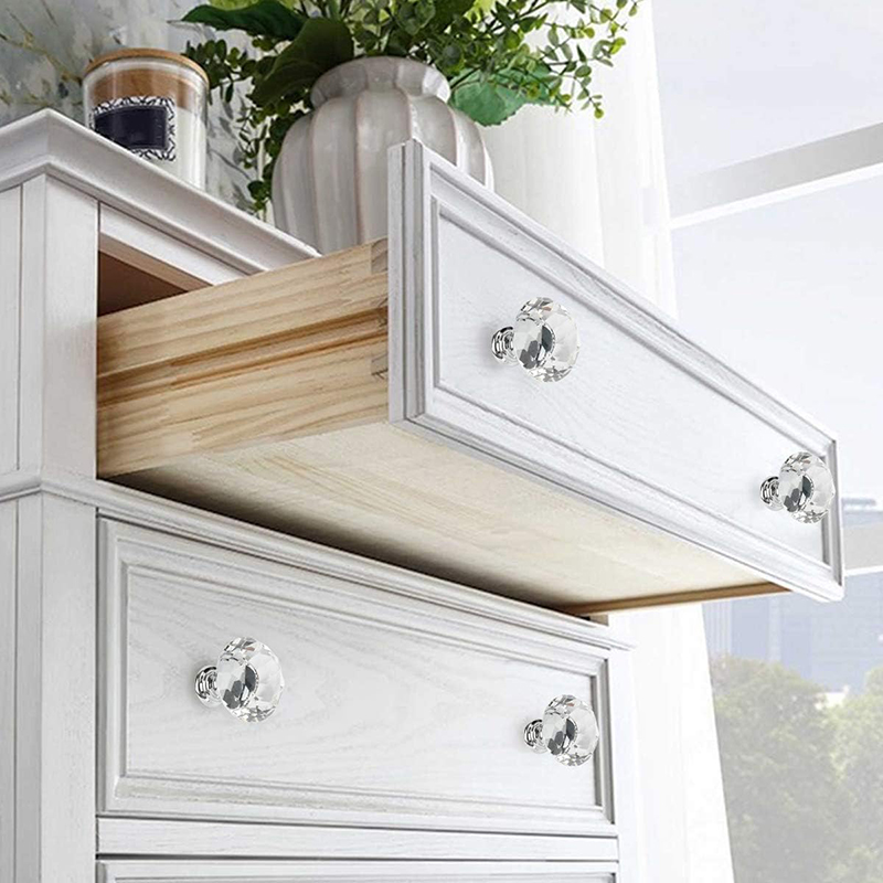 ลูกบิดตู้ 6 ชิ้น พร้อมสกรู ขนา - Furniture Hardware Suppliers บทวิจารณ์และราคา