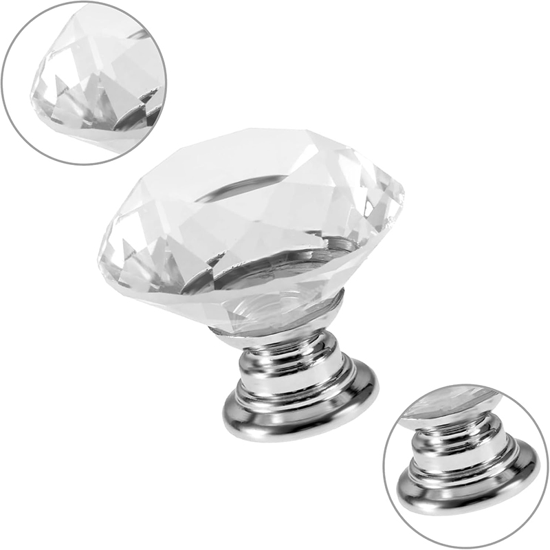 ลูกบิดตู้ 6 ชิ้น พร้อมสกรู ขนา - Furniture Hardware Suppliers บทวิจารณ์และราคา