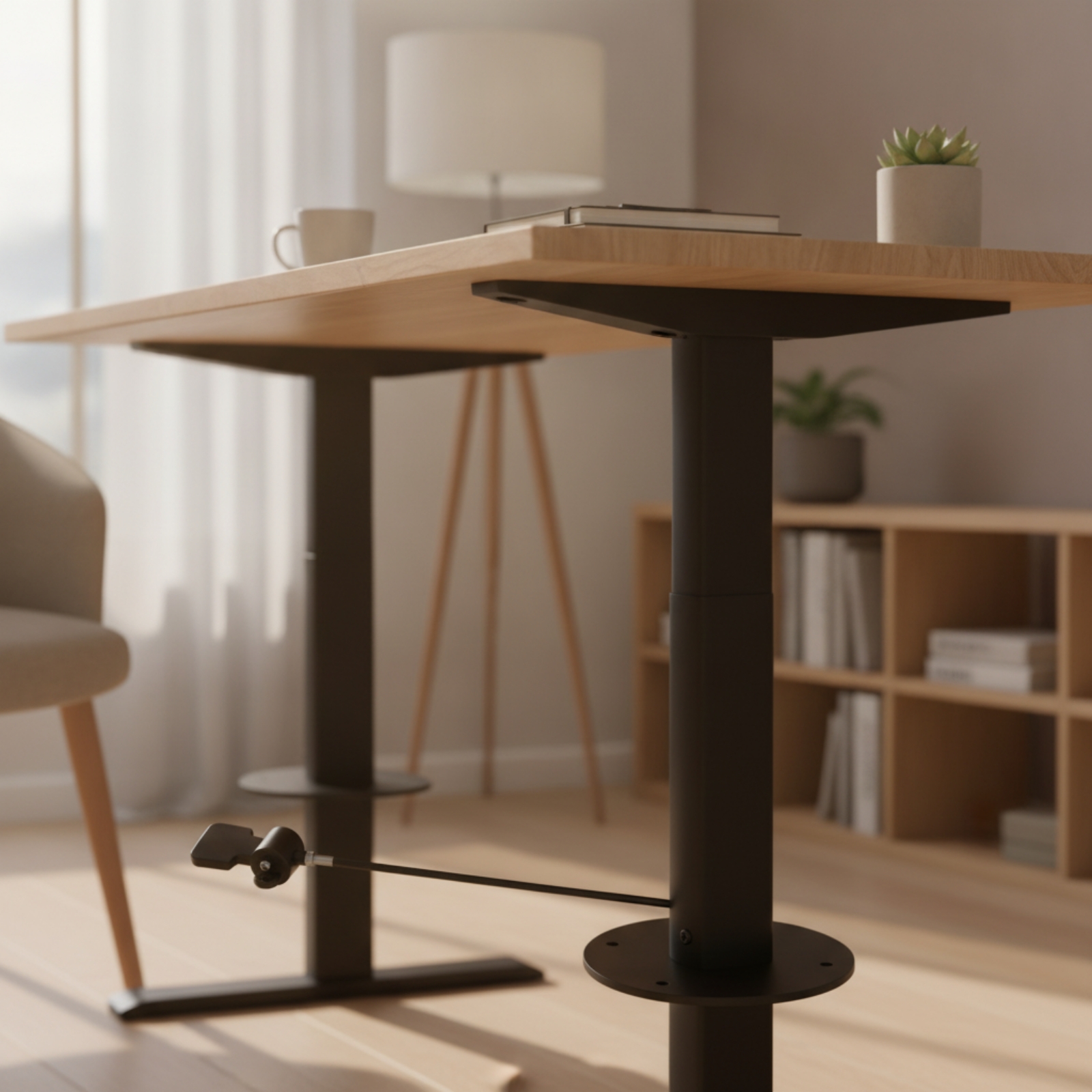เสาแบบยืดหดได้พร้อมแผ่นยึดและอ - Furniture And Hardware บทวิจารณ์และราคา