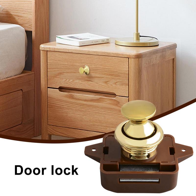 Camper รถ Push ปุ่มสลักล็อค RV - Furniture Hardware Knobs บทวิจารณ์และราคา