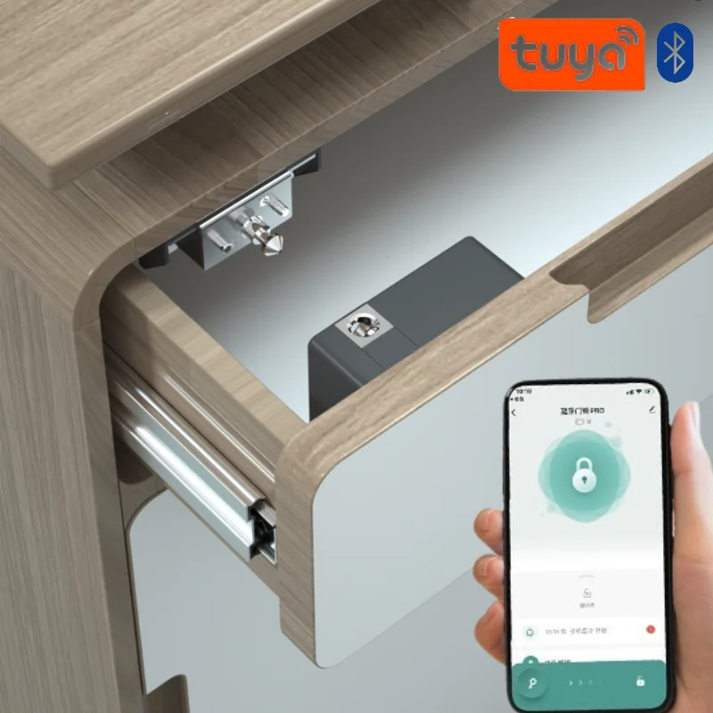 Tuya สมาร์ทตู้ประตูล็อค Keyles - Furniture Hardware Suppliers บทวิจารณ์และราคา