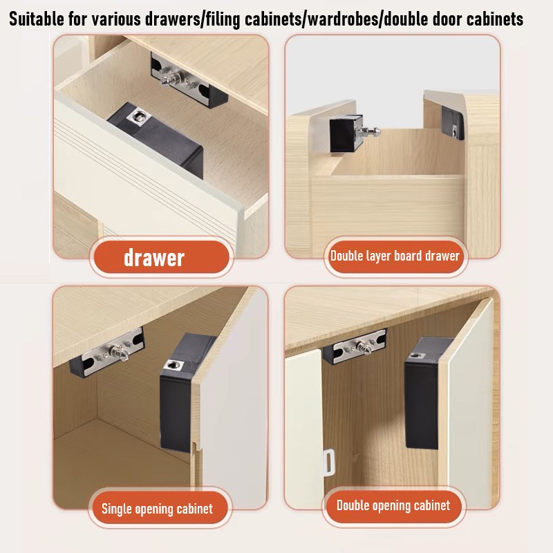 Tuya สมาร์ทตู้ประตูล็อค Keyles - Furniture Hardware Suppliers บทวิจารณ์และราคา