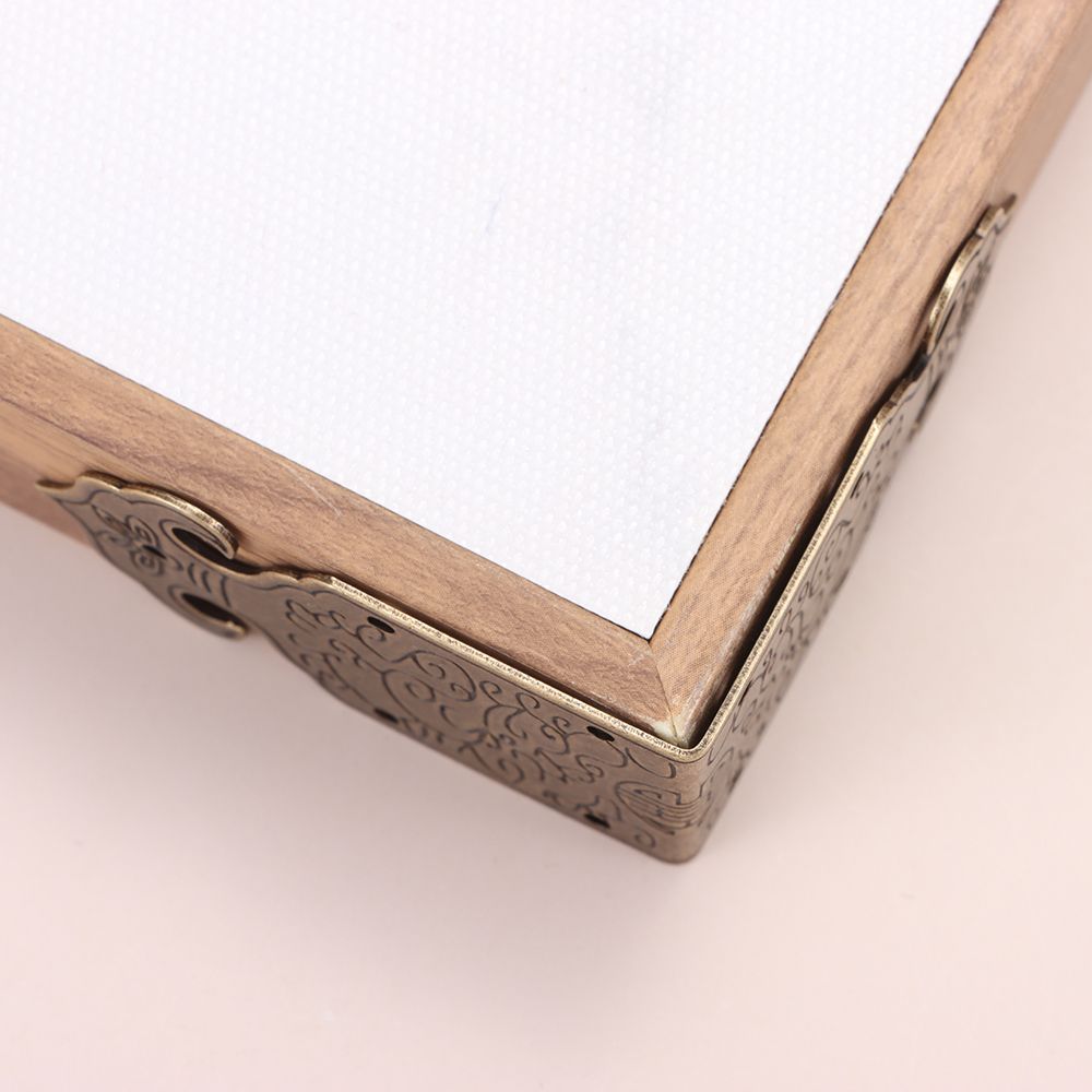 8ชิ้นตัวป้องกันมุมโลหะแบบโบราณ - Furniture Hardware Covers บทวิจารณ์และราคา