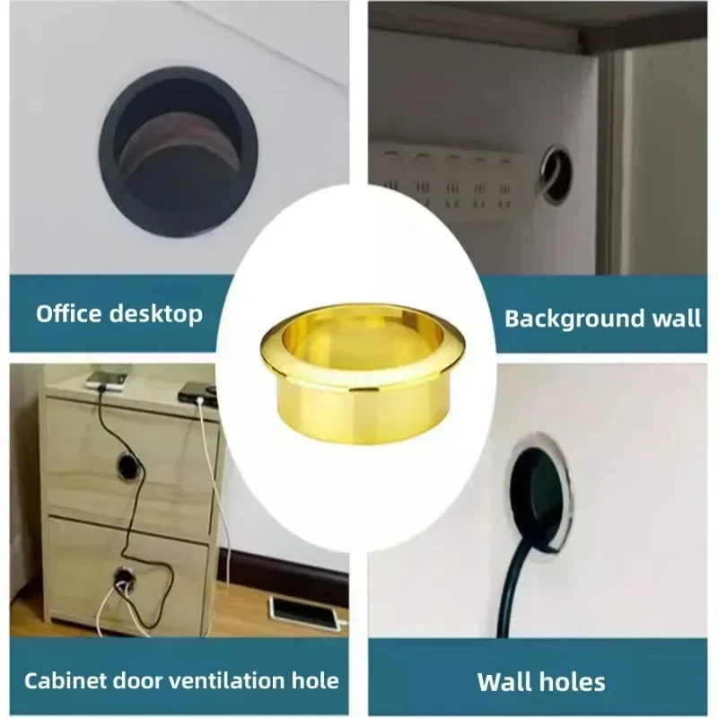 ฝาครอบตกแต่งรูสายไฟสำหรับโต๊ะท - Furniture Hardware Outlet บทวิจารณ์และราคา