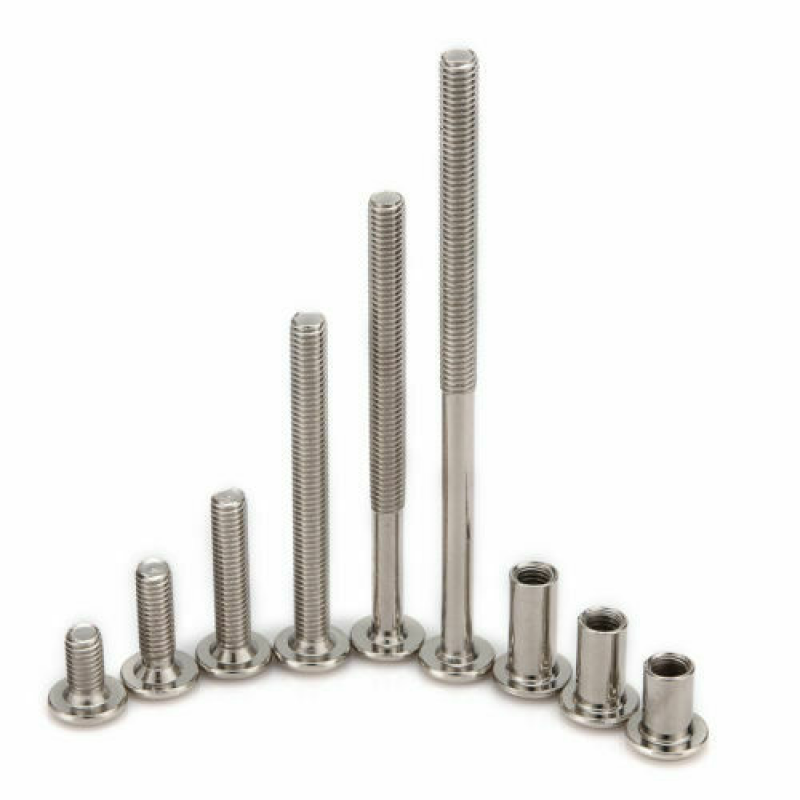 5-20 ชิ้น สลักเกลียวและน็อตเชื - Furniture Hardware Barrel Nut บทวิจารณ์และราคา