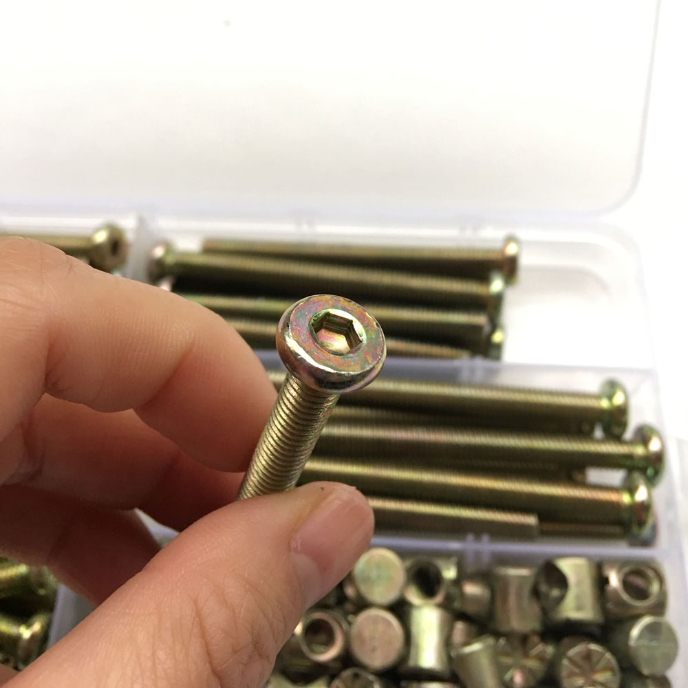 100 ชิ้น M6 Barrel Dowel Nut ส - Furniture Hardware Barrel Nut บทวิจารณ์และราคา